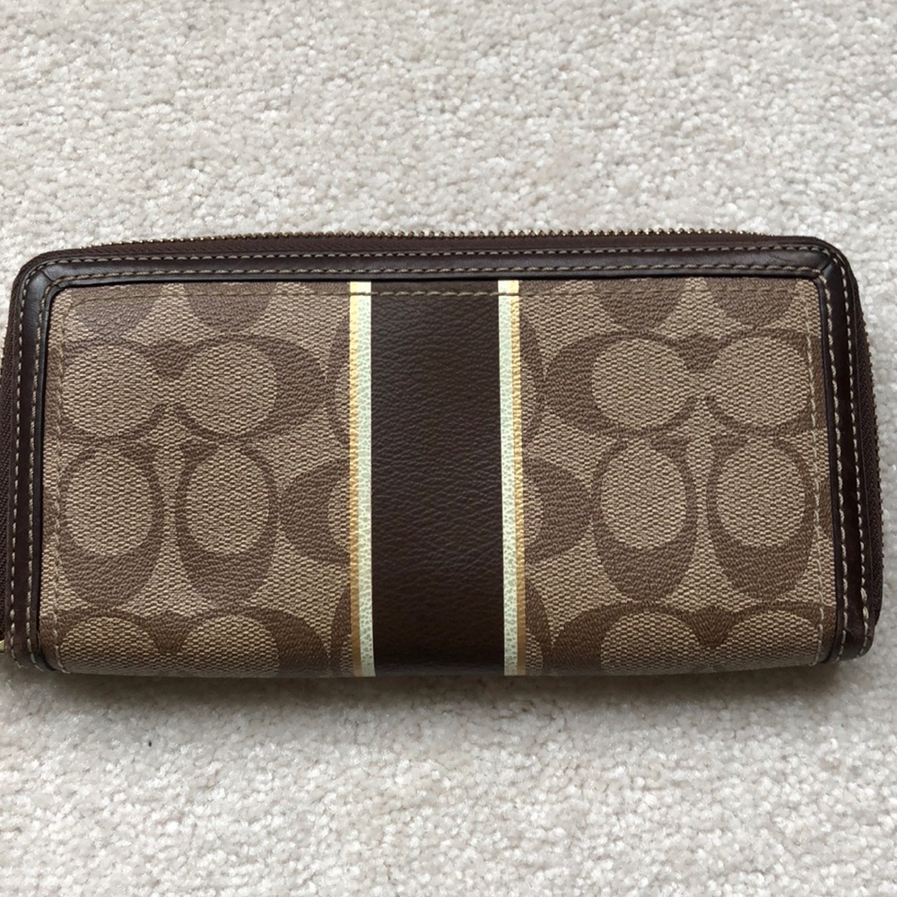 Coach wallet brown - Picture 2 of 5